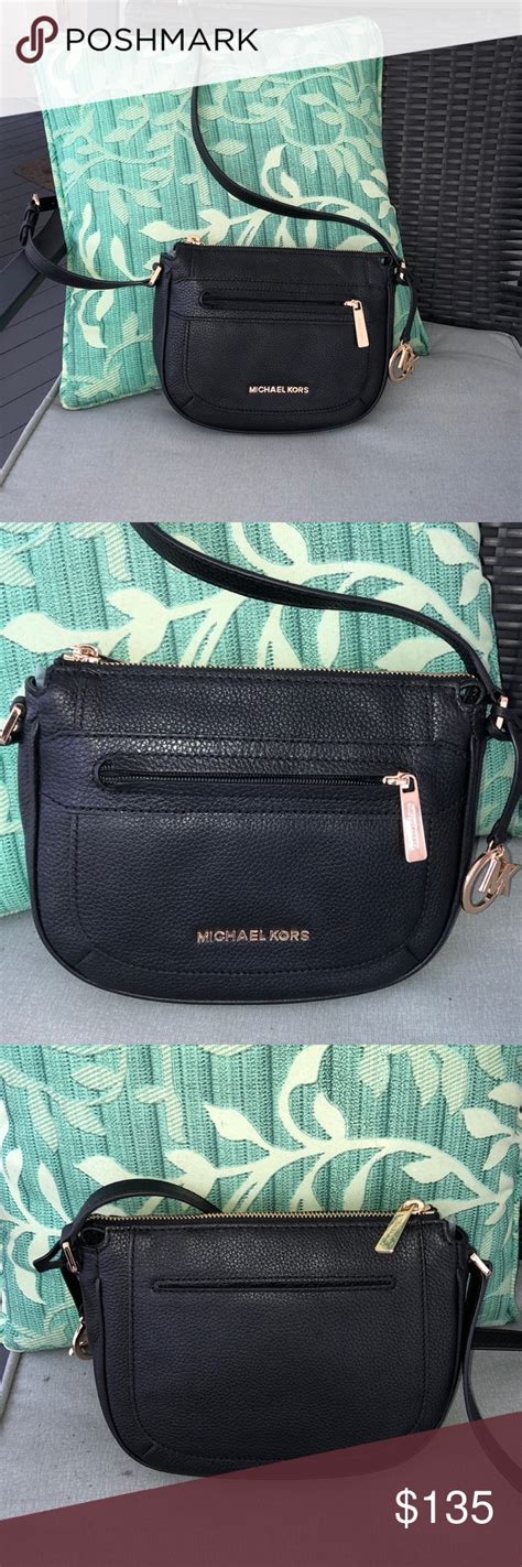 michael kors julia messenger|Michael Kors 30s6gjqm2l Julia Medium Messenger Black.